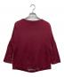 WEEKEND Max Mara (ウィークエンド マックスマーラ) 切替ニット レッド サイズ:S：7000円