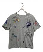 POLO RALPH LAURENポロ・ラルフローレン）の古着「プリントTシャツ」｜グレー