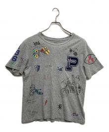POLO RALPH LAUREN（ポロ・ラルフローレン）の古着「プリントTシャツ」｜グレー