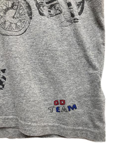 POLO RALPH LAUREN（ポロ・ラルフローレン）POLO RALPH LAUREN (ポロ・ラルフローレン) プリントTシャツ グレー サイズ:Lの古着・服飾アイテム