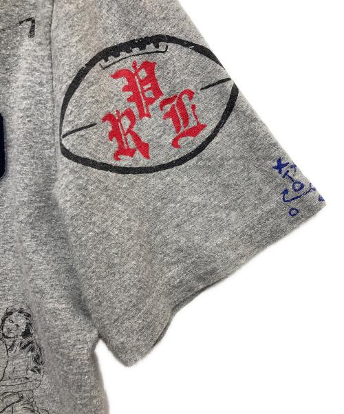 POLO RALPH LAUREN（ポロ・ラルフローレン）POLO RALPH LAUREN (ポロ・ラルフローレン) プリントTシャツ グレー サイズ:Lの古着・服飾アイテム