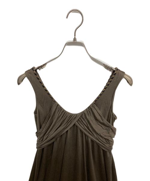 Diagram（ダイアグラム）Diagram (ダイアグラム) ノースリーブワンピース グリーン サイズ:36の古着・服飾アイテム