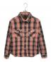 WEAR WELL（ウェアウェル）の古着「チェックネルシャツ」｜ピンク