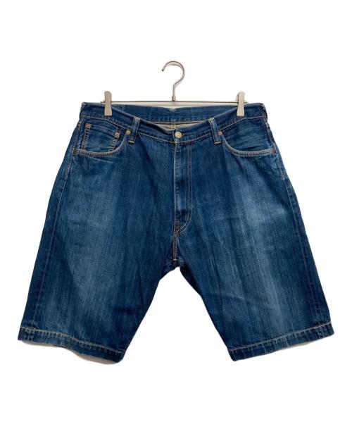 EVISU（エヴィス）EVISU (エヴィス) デニムハーフパンツ インディゴ サイズ:36の古着・服飾アイテム