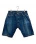 EVISU（エヴィス）の古着「デニムハーフパンツ」｜インディゴ