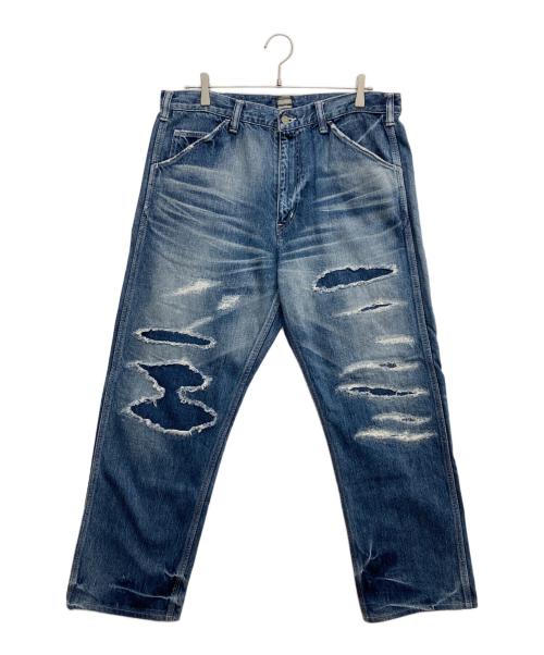 MOMOTARO JEANS（桃太郎ジーンズ）MOMOTARO JEANS (桃太郎ジーンズ) デニムパンツ インディゴ サイズ:印字消えの古着・服飾アイテム