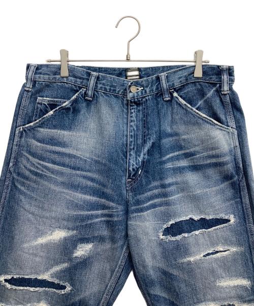 MOMOTARO JEANS（桃太郎ジーンズ）MOMOTARO JEANS (桃太郎ジーンズ) デニムパンツ インディゴ サイズ:印字消えの古着・服飾アイテム