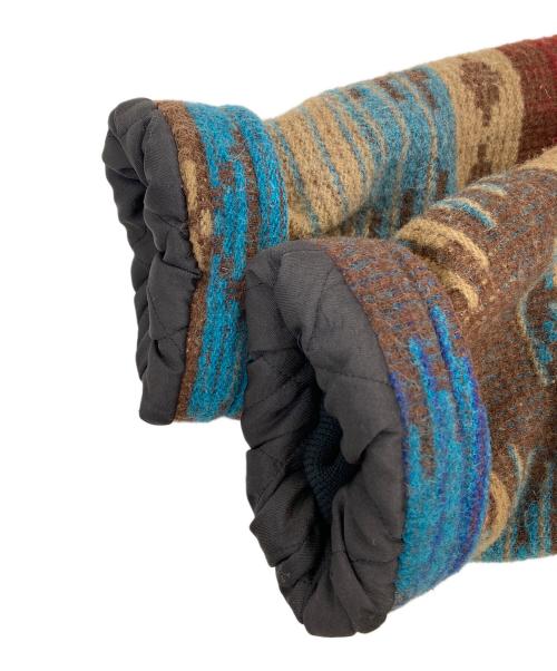 WOOLRICH（ウールリッチ）WOOLRICH (ウールリッチ) ネイティブ柄ショールカラーウールジャケット ブラウン サイズ:Mの古着・服飾アイテム