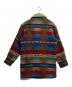 WOOLRICH (ウールリッチ) ネイティブ柄ショールカラーウールジャケット ブラウン サイズ:M：7000円