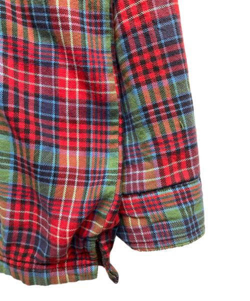L.L.Bean（エルエルビーン）L.L.Bean (エルエルビーン) 裏フリースチェックシャツ レッド サイズ:Lの古着・服飾アイテム