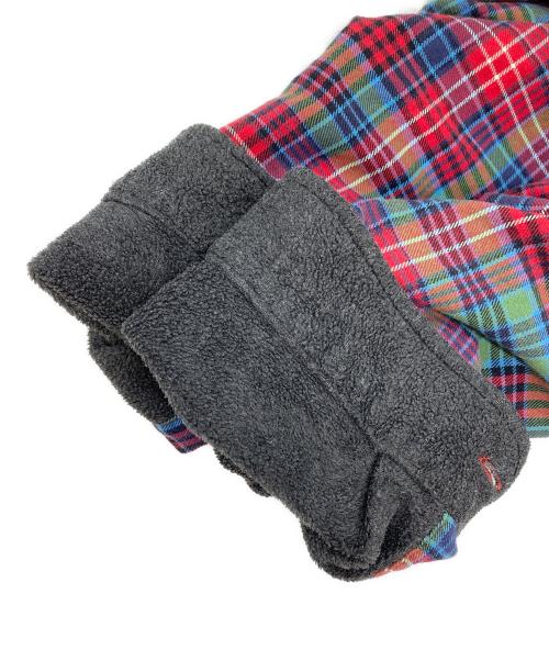 L.L.Bean（エルエルビーン）L.L.Bean (エルエルビーン) 裏フリースチェックシャツ レッド サイズ:Lの古着・服飾アイテム
