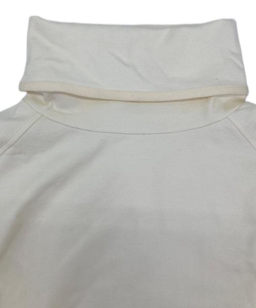 THE RERACS（ザ リラクス）THE RERACS (ザ リラクス) TURTLENECK LONG SLEEVE T-SHIRT ホワイト サイズ:48の古着・服飾アイテム