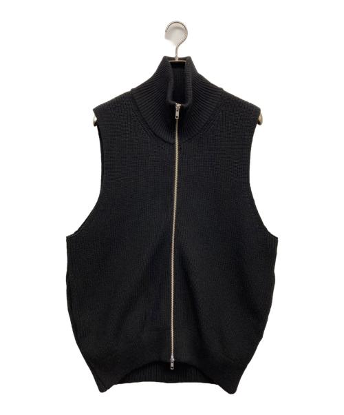 stein（シュタイン）stein (シュタイン) ドライバーズニットベスト ブラック サイズ:Sの古着・服飾アイテム