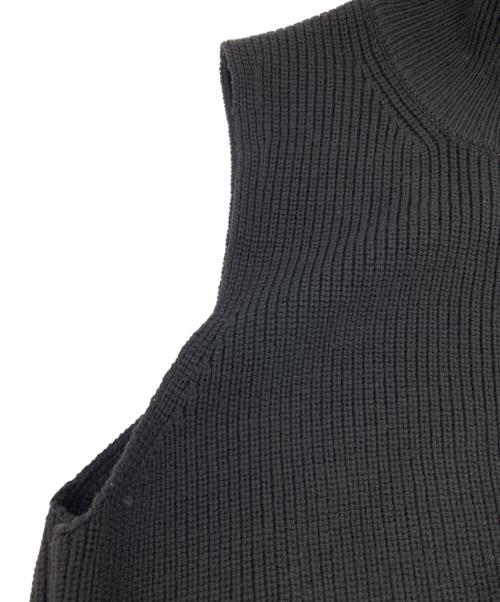 stein（シュタイン）stein (シュタイン) ドライバーズニットベスト ブラック サイズ:Sの古着・服飾アイテム