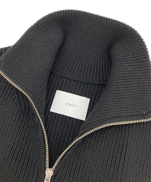 stein（シュタイン）stein (シュタイン) ドライバーズニットベスト ブラック サイズ:Sの古着・服飾アイテム