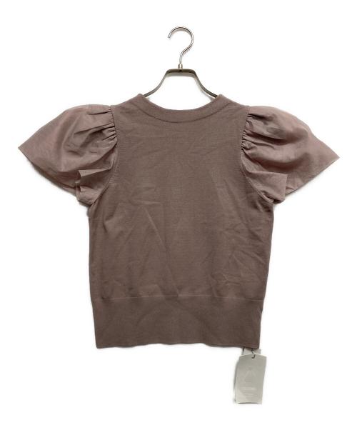 CELFORD（セルフォード）CELFORD (セルフォード) シアースリーブニットプルオーバー ブラウン サイズ:F 未使用品の古着・服飾アイテム