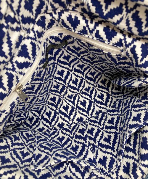 23区（ニジュウサンク）23区 (ニジュウサンク) 2way ペーパー クラッチショルダーバッグ ブルー 未使用品の古着・服飾アイテム