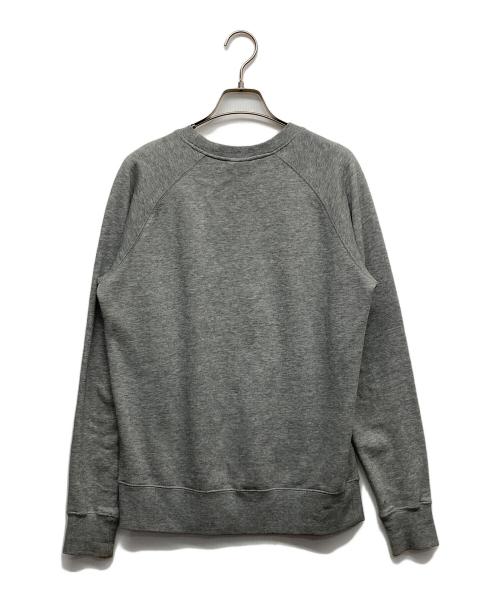 55DSL（フィフテーファイブディーエスエル）55DSL (フィフテーファイブディーエスエル) ロゴプリントスウェット グレー サイズ:XSの古着・服飾アイテム
