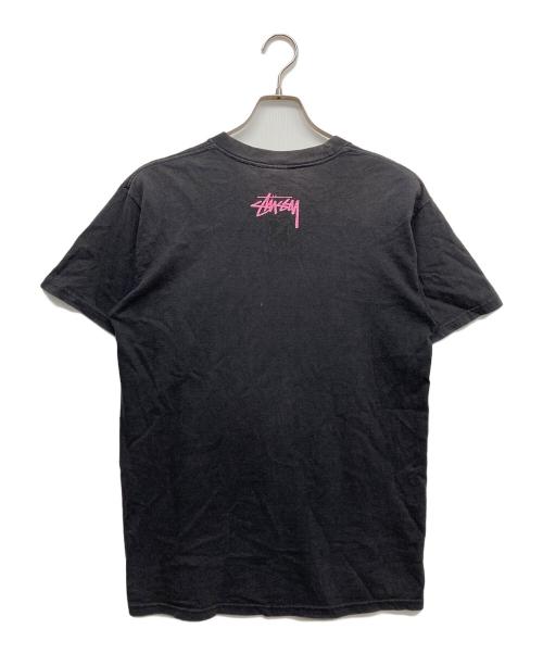 stussy（ステューシー）stussy (ステューシー) Mash S.F. プリントTシャツ ブラック サイズ:Mの古着・服飾アイテム
