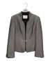 YUKIKO KIMIJIMA（ユキノキミジマ）の古着「テーラードジャケット」｜グレー