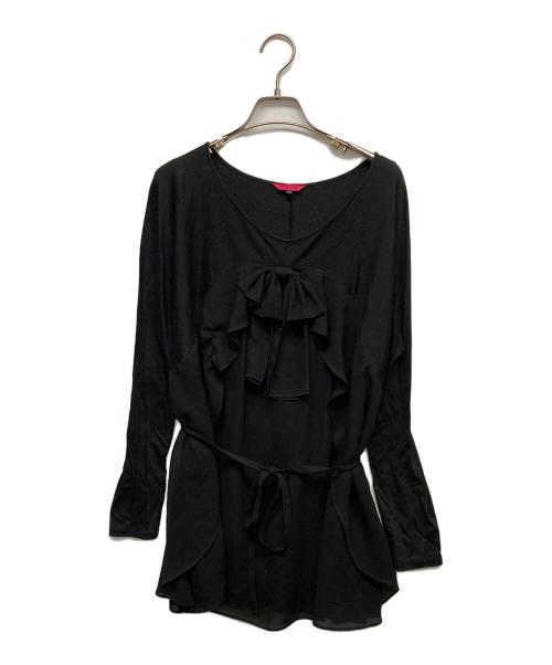 TO BE CHIC（トゥービーシック）TO BE CHIC (トゥービーシック) 長袖カットソー ブラック サイズ:2の古着・服飾アイテム