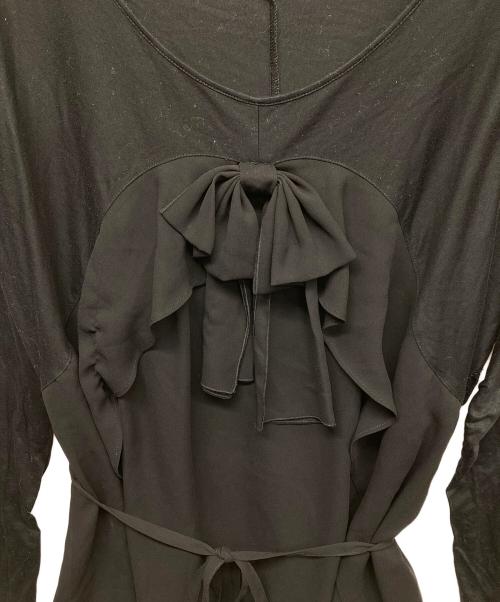 TO BE CHIC（トゥービーシック）TO BE CHIC (トゥービーシック) 長袖カットソー ブラック サイズ:2の古着・服飾アイテム