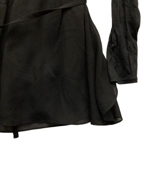 TO BE CHIC（トゥービーシック）TO BE CHIC (トゥービーシック) 長袖カットソー ブラック サイズ:2の古着・服飾アイテム