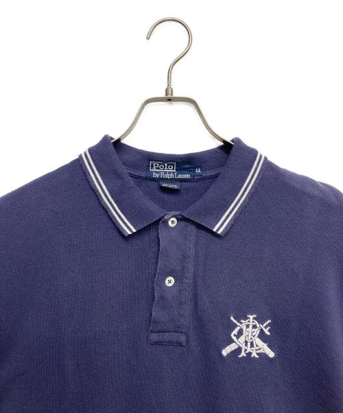 POLO RALPH LAUREN（ポロ・ラルフローレン）POLO RALPH LAUREN (ポロ・ラルフローレン) ポロシャツ ネイビー サイズ:LLの古着・服飾アイテム