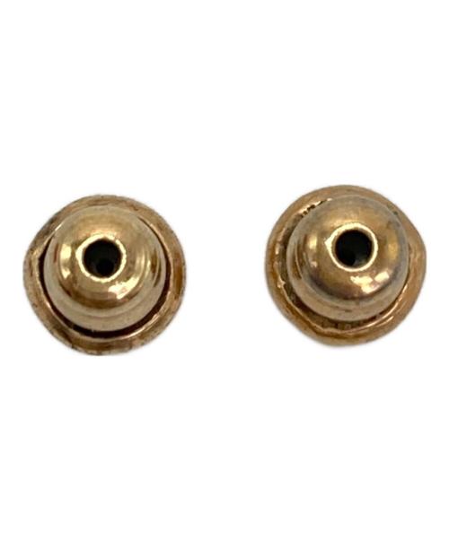 Ferragamo（フェラガモ）Ferragamo (フェラガモ) ガンチーニクリスタルゴールドピアス ゴールドの古着・服飾アイテム