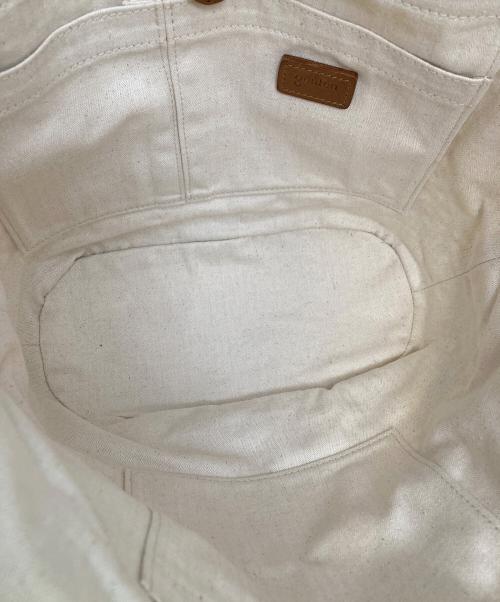 genten（ゲンテン）genten (ゲンテン) アウストロラフィア カゴバッグ ベージュの古着・服飾アイテム