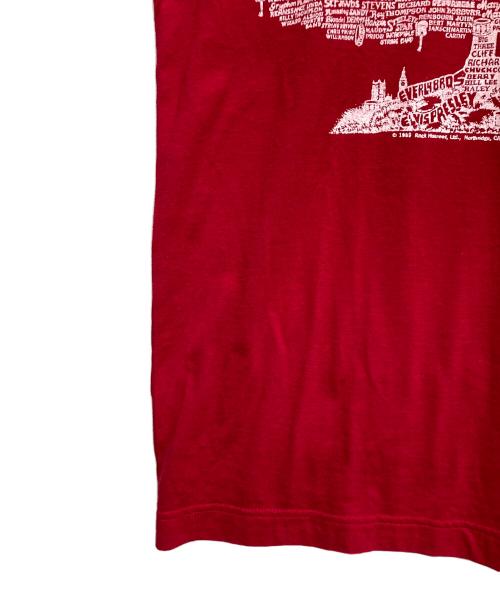 FAMILY TREE OF ROCK & ROLL（ファミリーツリーロック＆ロール）FAMILY TREE OF ROCK & ROLL (ファミリーツリーロック＆ロール) ヴィンテージTシャツ レッド サイズ:内タグ欠損の古着・服飾アイテム