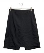 FENDIフェンディ）の古着「レイヤードハーフパンツ」｜ブラック