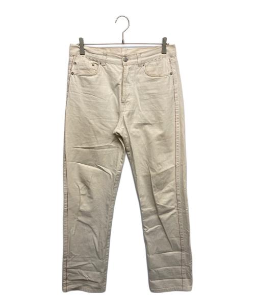JIL SANDER（ジルサンダー）JIL SANDER (ジルサンダー) コットンパンツ ベージュ サイズ:W32の古着・服飾アイテム