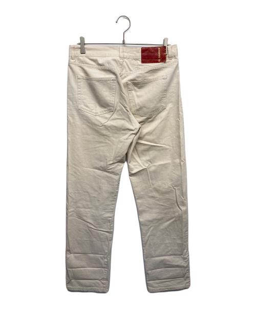 JIL SANDER（ジルサンダー）JIL SANDER (ジルサンダー) コットンパンツ ベージュ サイズ:W32の古着・服飾アイテム