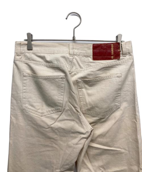JIL SANDER（ジルサンダー）JIL SANDER (ジルサンダー) コットンパンツ ベージュ サイズ:W32の古着・服飾アイテム