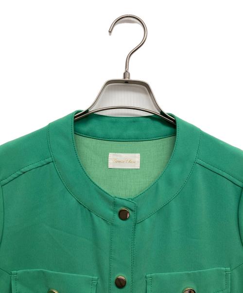 GRACE CLASS（グレースクラス）GRACE CLASS (グレースクラス) シャツワンピース グリーン サイズ:36の古着・服飾アイテム
