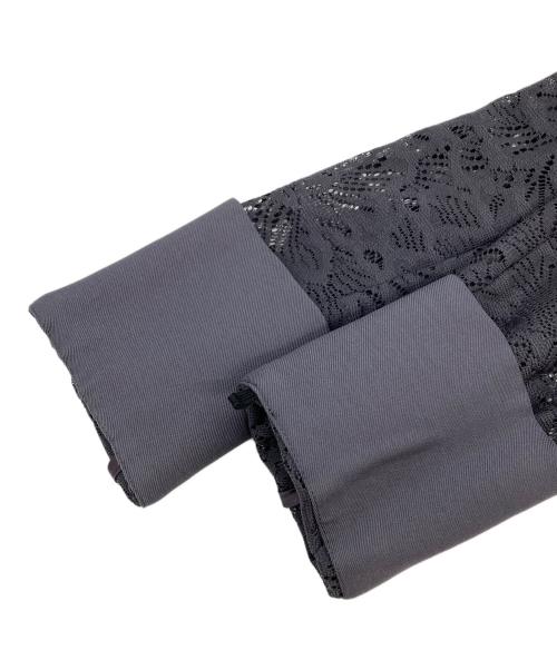 Snidel（スナイデル）Snidel (スナイデル) スイッチングレースドレス パープルの古着・服飾アイテム