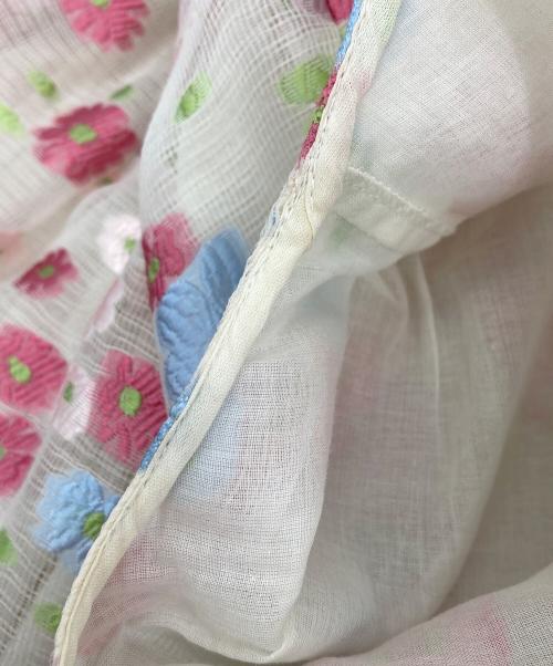 RED VALENTINO（レッドヴァレンティノ）RED VALENTINO (レッドヴァレンティノ) ノースリーブワンピース ピンク サイズ:40の古着・服飾アイテム