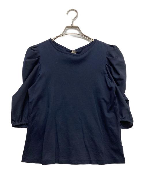 BLUE LABEL CRESTBRIDGE（ブルーレーベルクレストブリッジ）BLUE LABEL CRESTBRIDGE (ブルーレーベルクレストブリッジ) カットソー ネイビー サイズ:Mの古着・服飾アイテム