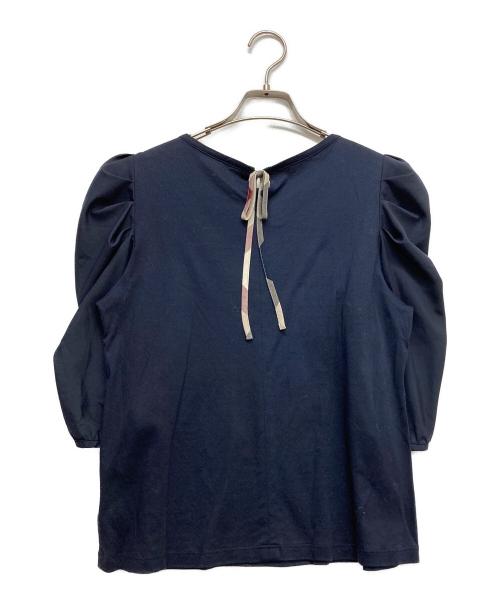 BLUE LABEL CRESTBRIDGE（ブルーレーベルクレストブリッジ）BLUE LABEL CRESTBRIDGE (ブルーレーベルクレストブリッジ) カットソー ネイビー サイズ:Mの古着・服飾アイテム