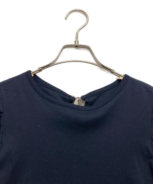 BLUE LABEL CRESTBRIDGE（ブルーレーベルクレストブリッジ）BLUE LABEL CRESTBRIDGE (ブルーレーベルクレストブリッジ) カットソー ネイビー サイズ:Mの古着・服飾アイテム
