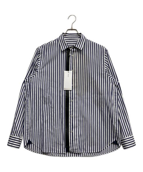 sacai（サカイ）sacai (サカイ) ストライプシャツ ブルー サイズ:1の古着・服飾アイテム