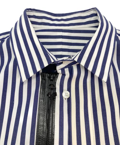 sacai（サカイ）sacai (サカイ) ストライプシャツ ブルー サイズ:1の古着・服飾アイテム