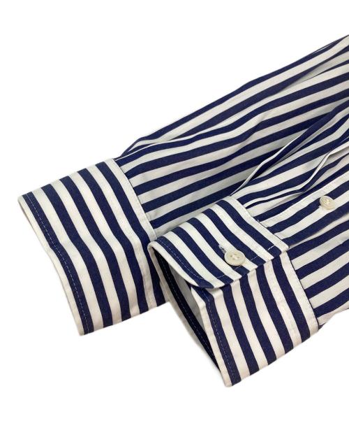 sacai（サカイ）sacai (サカイ) ストライプシャツ ブルー サイズ:1の古着・服飾アイテム