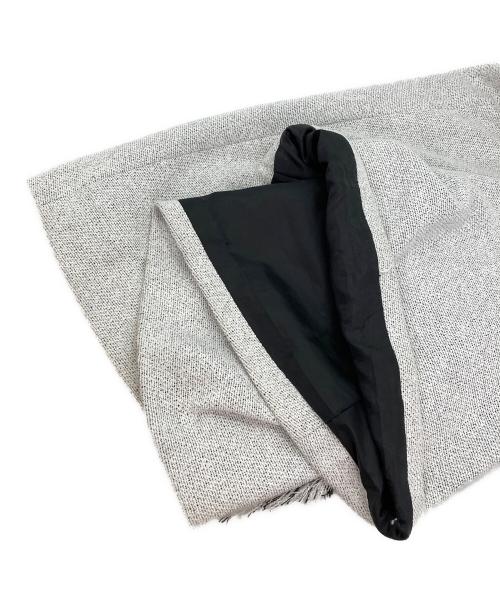 maison de dolce（メゾンドドルチェ）maison de dolce (メゾンドドルチェ) ツイードノースリーブワンピース グレー サイズ:Fの古着・服飾アイテム