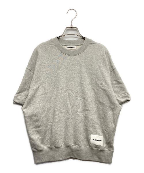 JIL SANDER+（ジルサンダープラス）JIL SANDER+ (ジルサンダープラス) 半袖スウェット グレー サイズ:Mの古着・服飾アイテム