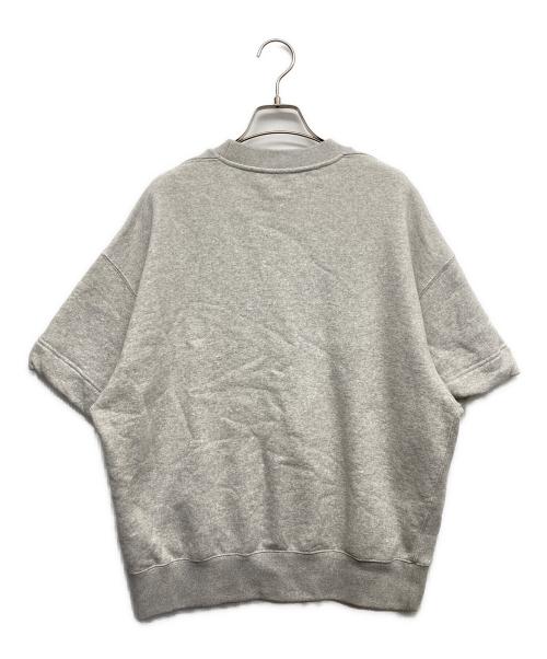 JIL SANDER+（ジルサンダープラス）JIL SANDER+ (ジルサンダープラス) 半袖スウェット グレー サイズ:Mの古着・服飾アイテム