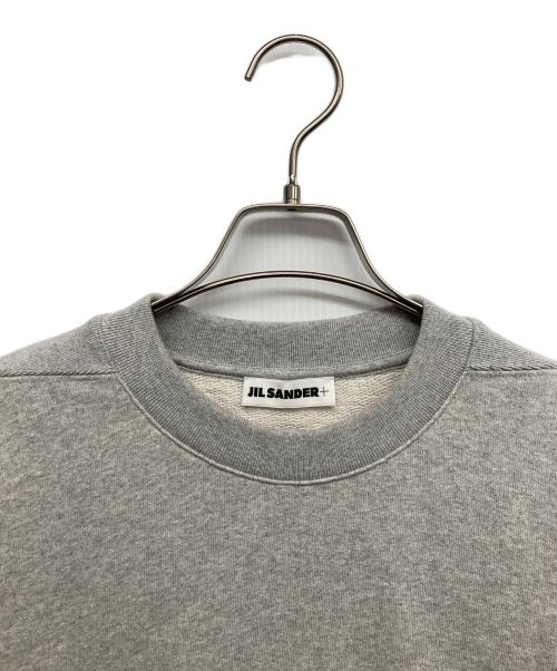 JIL SANDER+（ジルサンダープラス）JIL SANDER+ (ジルサンダープラス) 半袖スウェット グレー サイズ:Mの古着・服飾アイテム