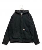 CarHarttカーハート）の古着「WASHED DUCK INSULATED ACTIVE JACKET」｜ブラック