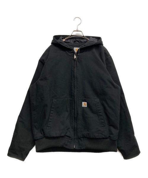 CarHartt（カーハート）CarHartt (カーハート) WASHED DUCK INSULATED ACTIVE JACKET ブラック サイズ:Lの古着・服飾アイテム